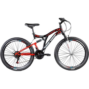 Kron Geroni FXC 100 MTB Fully 26 schwarz/rot/weiß