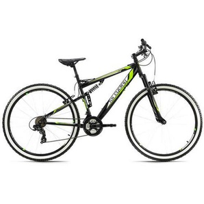 KS Cycling Mountainbike Fully Scrawler 571M, Grün, Schwarz, Metall, 180x70 cm, Freizeit, Sport & Fitness, Fahrräder, Mountainbikes