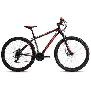 KS Cycling Mountainbike Hardtail Sharp 624M, Rot, Schwarz, Metall, 70x100x180 cm, Freizeit, Sport & Fitness, Fahrräder, Mountainbikes