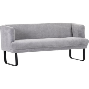 Küchensofa GUTMANN FACTORY Sofas Gr. B/H/T: 190 cm x 83 cm x 70 cm, Cord, grau (silbergrau)