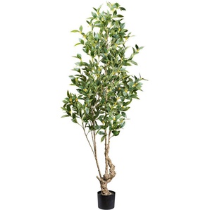 Kunstbaum Laurus nobilis Thuja, Creativ green, Höhe 195 cm, in toller Größe