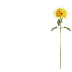 Kunstblume Monarda | gelb | Kunststoff |