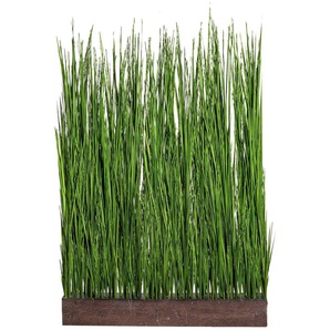 Kunstgras CREATIV GREEN Gras Raumteiler Kunstpflanzen Gr. B/H: 92 cm x 150 cm, 1 St., grün Kunst-Gräser