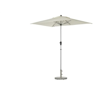 Sonnenschirm mit Kurbelmechanik Doppler Select - beige - Materialmix - 140 cm - 246 cm | Möbel Kraft