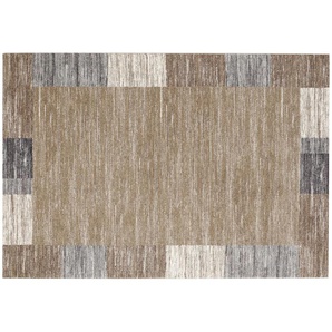 meinTeppich Kurzflorteppich  Sofi Star ¦ beige ¦ Synthetische Fasern ¦ Maße (cm): B: 200