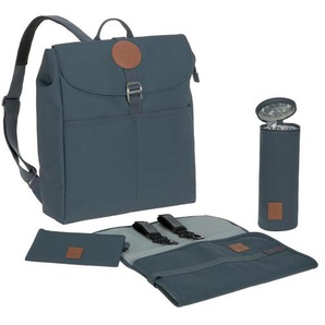 Lässig Wickelrucksack Green Label Adventure, Blau, Textil, Uni, 14x42x34 cm, Baden & Wickeln, Wickeln, Wickeltaschen