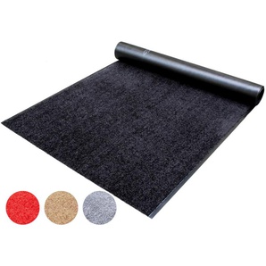 Läufer PRIMAFLOR-IDEEN IN TEXTIL CLEAN Teppiche Gr. B: 120cm, 9mm, L: 1000cm, schwarz Schmutzfangläufer Schmutzfangläufer, Schmutzfangteppich, Schmutzmatte, rutschhemmend