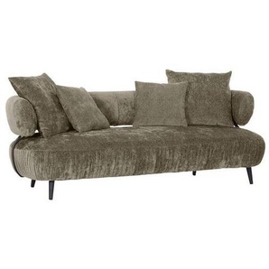 Landscape Bigsofa Belisa, Taupe, Textil, 3-Sitzer, Füllung: Polyester, 245x85x110 cm, Stoffauswahl, Wohnzimmer, Sofas & Couches, Sofas, Bigsofas