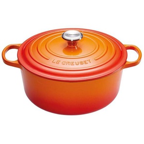 Le Creuset Signature Casserole round 22 cm orange