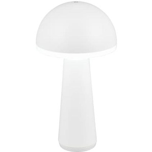 LED-Akku-Tischleuchte Fungo, weiß, 31 cm