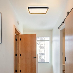 LED Deckenleuchte 1-flammig Moderne Sternenhimmel Design Dimmbar Quadratisch Bellas 40cm