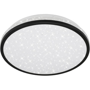 LED-Deckenleuchte Acorus, schwarz/weiß, 28 cm