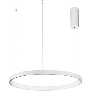 LED-Hängeleuchte NOVA LUCE PERTINO Lampen Gr. Ø 58,00 cm Höhe: 150 cm, weiß Pendelleuchten und Hängeleuchten