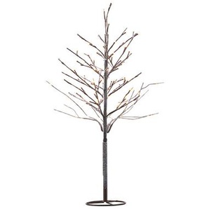 LED-Lichterbaum Alex Tree dunkelbraun, Designer Sirius, 120 cm