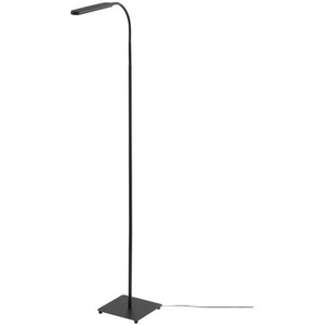 KHG LED Stehleuchte, 1-flammig | schwarz | 43 cm | 138 cm | 21 cm |