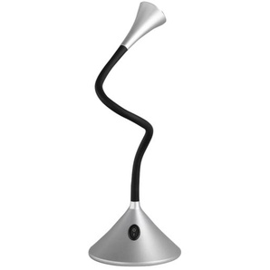 LED-Tischleuchte Viper, silber, 31 cm