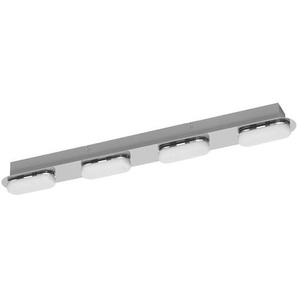 Ledvance Led-Wandleuchte Smart+ Wall Orbis Duplo, Silber, Kunststoff, quadratisch,quadratisch, 6x5.8x57.5 cm, Lampen & Leuchten, Innenbeleuchtung, Smart Lights, Smart Home Wandleuchten