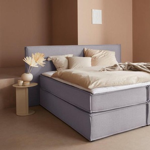 LeGer Home by Lena Gercke Boxspringbett Yuma, incl. Topper, in 4 Breiten, 3 Matratzenarten und je 2 Härtegraden