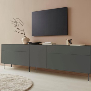 LeGer Home by Lena Gercke Lowboard Essentials (2 St), Breite: 279cm, MDF lackiert, Push-to-open-Funktion