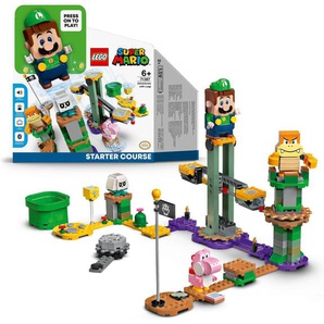 LEGO® Konstruktionsspielsteine Abenteuer mit Luigi – Starterset (71387), LEGO® Super Mario, (280 St), Made in Europe