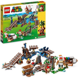 LEGO® Konstruktionsspielsteine Diddy Kongs Lorenritt – Erweiterungsset (71425), LEGO® Super Mario, (1157 St), Made in Europe