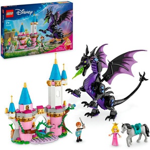 LEGO® Konstruktionsspielsteine Malefiz als Drache (43240), LEGO Disney Princess, (583 St), Made in Europe