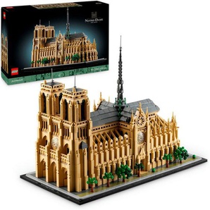LEGO® Konstruktionsspielsteine Notre-Dame de Paris (21061), LEGO Architecture, (4383 St), Made in Europe