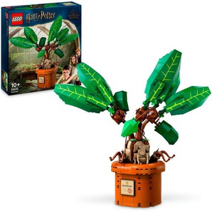LEGO® Konstruktionsspielsteine Zaubertrankpflanze: Alraune (76433), LEGO Harry Potter™, (579 St), Made in Europe
