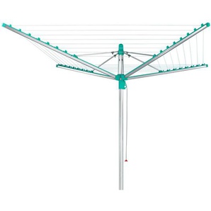 Leifheit Wäschespinne Linomatic 500 Easy, Grün, Silber, Metall, 328x203 cm, Haushaltsreinigung, Wäschepflege, Wäscheständer