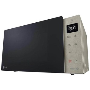 LG NeoChef MH6535NBS - microwave oven with grill - freestanding - blacksteel silver