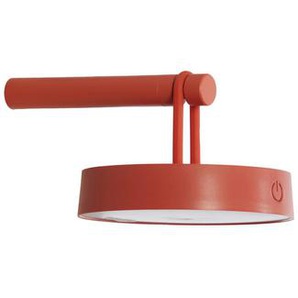 Light & Living Led-Wandleuchte, Orange, Metall, Kunststoff, rund,rund, 13 cm, Lampen & Leuchten, Leuchtenserien