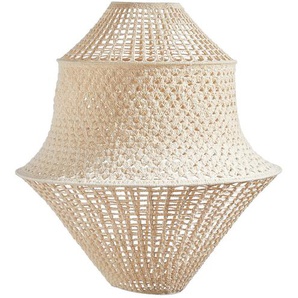 Light & Living Leuchtenschirm, Natur, Textil, 60 cm, Lampen & Leuchten, Innenbeleuchtung, Lampenschirme