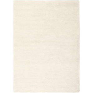 Linea Natura Berberteppich, Creme, Weiß, Textil, rechteckig, 70x140 cm, Care & Fair, Teppiche & Böden, Teppiche, Orientteppiche