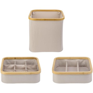 LIVARNO home Organizer, mit Bambusrahmen