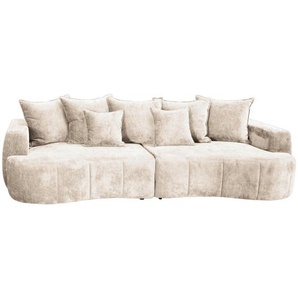 Livetastic Boxspringsofa, Beige, Textil, 4-Sitzer, Füllung: Schaumstoff, 292x71-99x127 cm, Rücken echt, Wohnzimmer, Sofas & Couches, Schlafsofas, Boxspringsofas