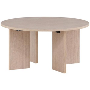 Livetastic Couchtisch, Weiß, Holzwerkstoff, 80x40x80 cm, Wohnzimmer, Wohnzimmertische, Couchtische