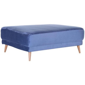 Livetastic Hocker, Hellblau, Textil, Uni, rechteckig, 130x46x110 cm, Made in EU, Wohnzimmer, Hocker, Sitzhocker