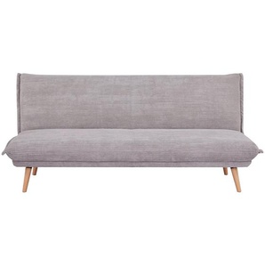 Livetastic Schlafsofa, Grau, Textil, Birke, massiv, 3-Sitzer, 193x86x85 cm, Bsci, Liegefunktion, Wohnzimmer, Sofas & Couches, Schlafsofas, Klappsofas