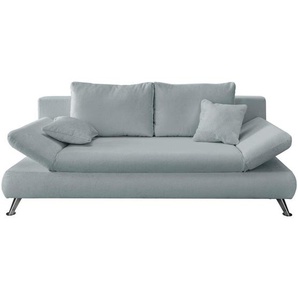 Livetastic Schlafsofa, Hellblau, Textil, Uni, 2-Sitzer, Füllung: Komfortschaum,Schaumstoff,Schaumstoff, 208x86x95 cm, Made in EU, Bettkasten erhältlich, Liegefunktion, Schlafen auf Sitzhöhe, Rücken echt, Armteil links, rechts, Kinder- & Jugendzimmer,