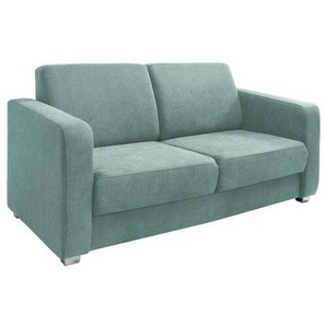 Livetastic Schlafsofa, Hellgrün, Holz, Textil, Buche, vollmassiv, 2-Sitzer, 159x88x87 cm, AZO-frei, Made in EU, Liegefunktion, einzeln ausziehbar, Kinder- & Jugendzimmer, Jugendmöbel, Jugendsofas