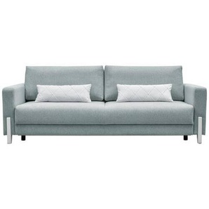 Livetastic Schlafsofa, Mintgrün, Textil, Rotbuche, 3-Sitzer, Füllung: Silikon,Schaumstoff, Silikon,Silikon, 234x90x95 cm, Schlafen auf Sitzhöhe, Rücken echt, Kinder- & Jugendzimmer, Jugendmöbel, Jugendsofas