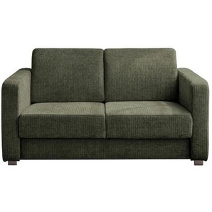 Livetastic Schlafsofa, Olivgrün, Textil, Uni, 2-Sitzer, 159x88x87 cm, Made in EU, Stoffauswahl, Liegefunktion, einzeln ausziehbar, Rücken echt, Kinder- & Jugendzimmer, Jugendmöbel, Jugendsofas