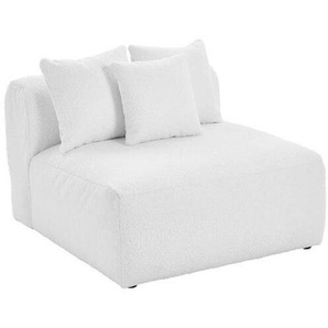 Livetastic Sofaelement Bloom, Weiß, Textil, 2-Sitzer, 100x70x122 cm, Made in EU, erweiterbar, Rücken echt, individuell planbar, Wohnzimmer, Sofas & Couches, Sofas, Modulsofas