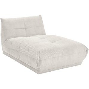 Livetastic Sofaelement Giselle, Weiß, Textil, 2-Sitzer, 105x80x185 cm, Made in EU, Rücken echt, individuell planbar, Wohnzimmer, Sofas & Couches, Sofas, Modulsofas