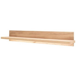 Livetastic Wandboard, Eiche Bianco, Holz, Holzwerkstoff, Balkeneiche, furniert, 154x24x25 cm, Made in EU, Wohnzimmer, Regale, Wandboards