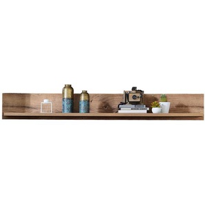 Livetastic Wandboard, Eiche, Holzwerkstoff, 155x20x25 cm, Made in EU, Wohnzimmer, Regale, Wandboards