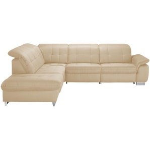 Lounge Collection Ecksofa  Inka ¦ beige ¦ Maße (cm): B: 295 H: 85 T: 247