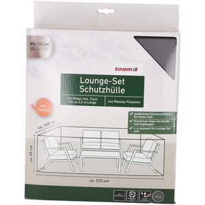 Lounge-Set-Schutzhülle für Möbel inkl. Tisch bis zu 2,2 m Länge