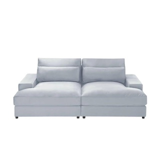 Lounge Sofa  Branna ¦ grau ¦ Maße (cm): B: 232 H: 88 T: 164