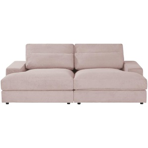 Lounge Sofa  Branna - rosa/pink - Materialmix - 232 cm - 88 cm - 164 cm | Möbel Kraft